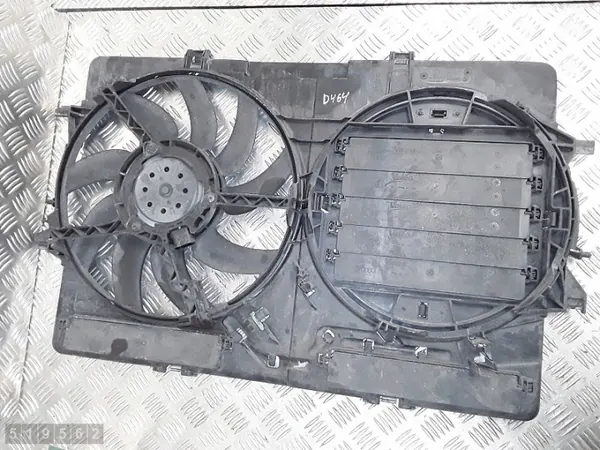 Ventilateur radiateur Audi A5 OEM 8k0121003 avec diffuseur image 2