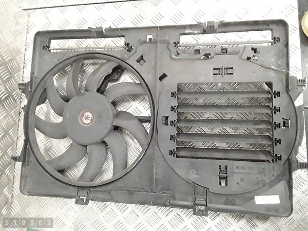 Ventilateur radiateur Audi A5 OEM 8k0121003 avec diffuseur image 3