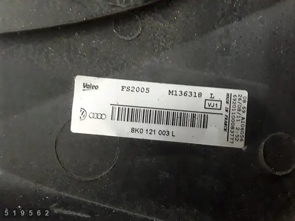 Ventilateur radiateur Audi A5 OEM 8k0121003 avec diffuseur image 4