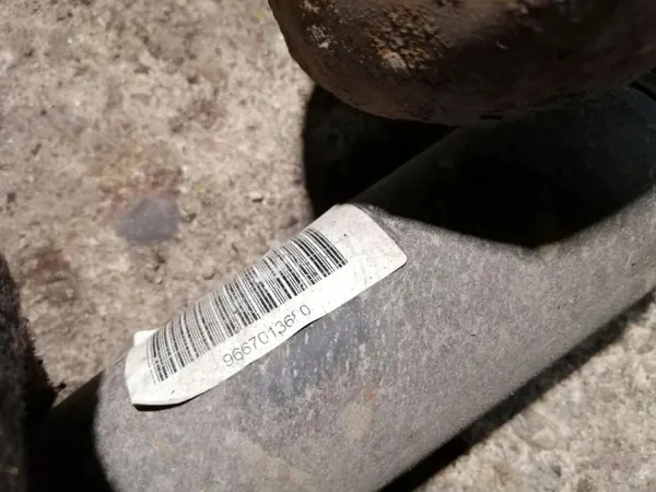 Taka vasen ilmaiskutin OEM 9667013680 Citroën C5:lle image 5