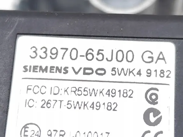 Suzuki SX4 Sytytyskytkin OEM 3397065J00 image 7
