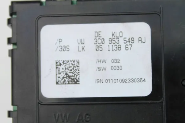 VW Passat B6 Stuurhoeksensor OEM 3C0953549AJ image 3