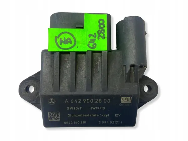 Glödstiftrelä OEM A6429002800 för Mercedes-Benz image 2