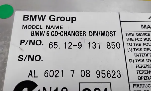 Changeur CD/DVD BMW OEM 9131850 pour Série 5 E60/E61 image 3
