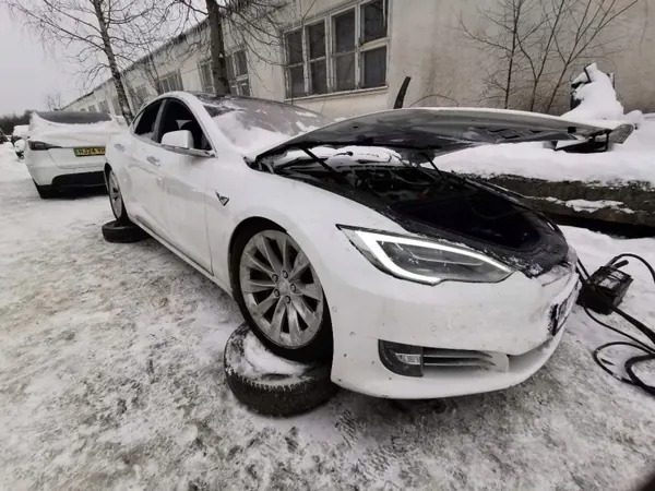 Fechadura porta dianteira esquerda Tesla Model S OEM as2 EIS-2724056 image 6