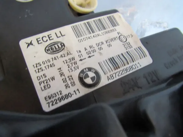 BMW 1 F20 F21 Farol Direito Bi-Xenon LED 2011-2015 image 7