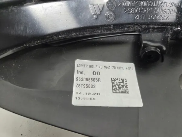 OEM 963066605R Tampa Espelho Esquerdo com Pisca image 3