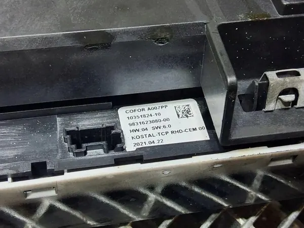 Écran de navigation OEM 9840456580 pour Citroën C4 III image 5