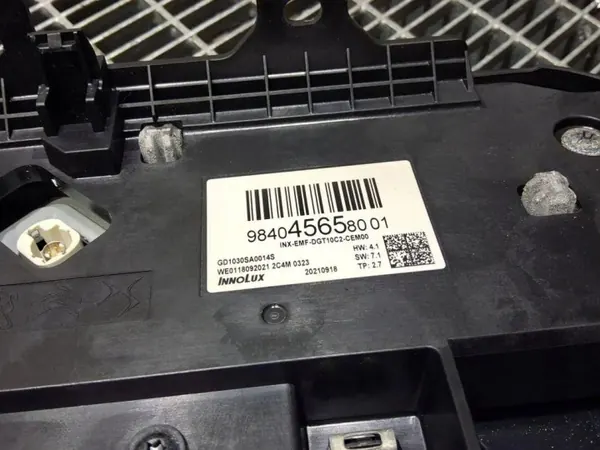 Écran de navigation OEM 9840456580 pour Citroën C4 III image 6