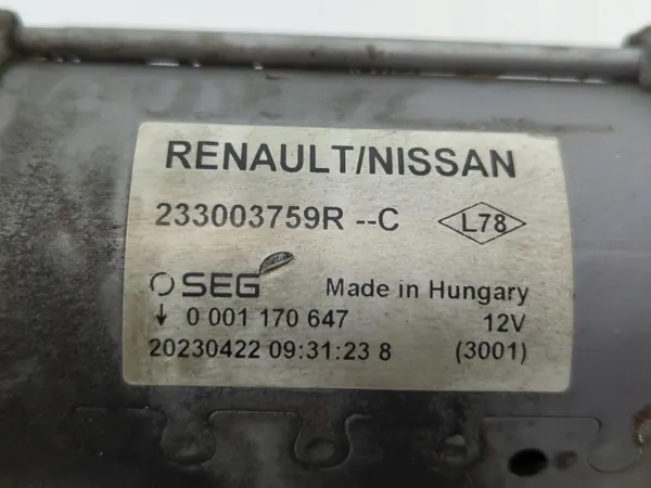 Startmotor Renault Kangoo 3 2023 233003759R image 5