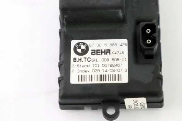 Résistance de soufflante BMW OE 6948422 - État utilisé image 3