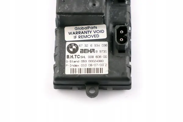 Résistance de soufflante BMW OE 6948422 - État utilisé image 4
