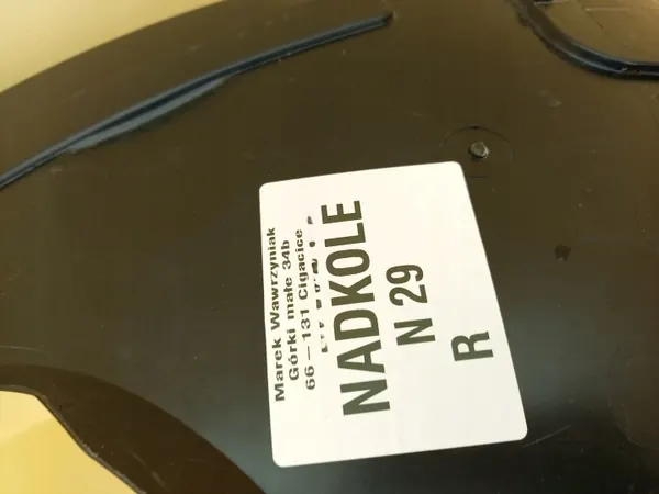 Para-lama dianteiro esquerdo OEM 86811-J9CA0 Hyundai Kona image 6