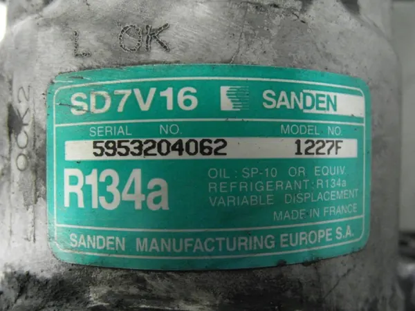 Airco Compressor Citroen Xsara Picasso 2.0 HDi SD7V16 1227F image 3