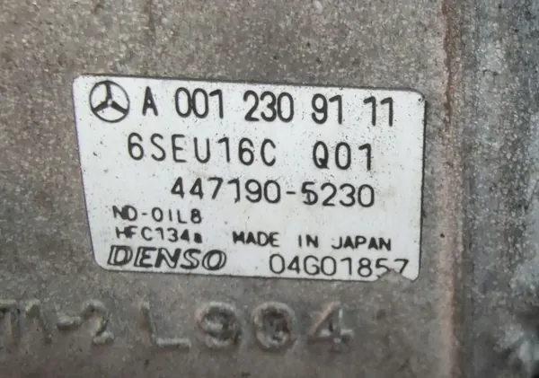 Compresor de Aire Acondicionado Mercedes Clase A Clase B W169 W245 image 3