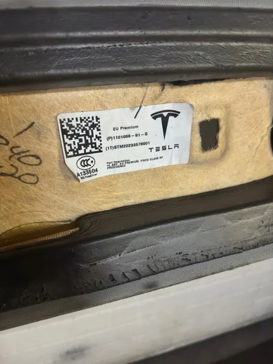 Tesla Model 3 Dachhimmel OEM 1101066-91-g image 3