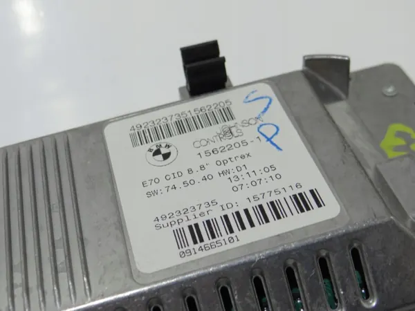 Écran de navigation BMW X5 E70 OEM 9146651 image 4