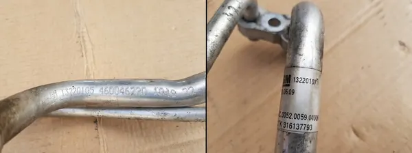 Ilmastointijärjestelmän Letku Setti / Opel Insignia A 2.0 CDTI / Hyvä Kunto image 2