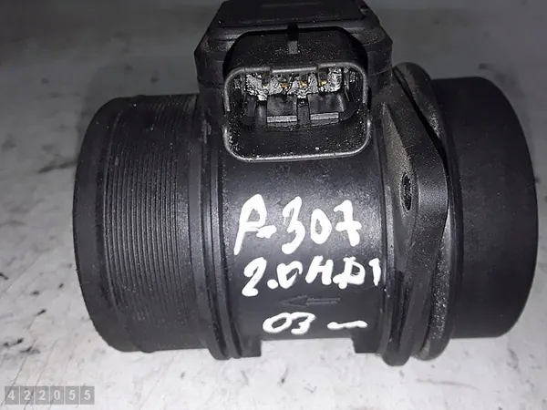 2003 Peugeot 307 Luftmassenmesser 2000HDI 5WK97001Z image 2