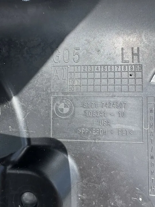 BMW Front Left Wheel Arch X5 G05 image 2