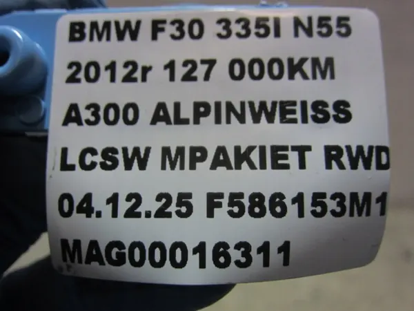 Mangueira água refrigeração BMW 335I N55 OEM 17127627101 image 9