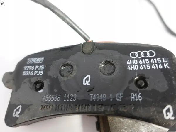OEM 4H0615415L Takaosan keraamiset jarrupalat Audi RS7 image 3