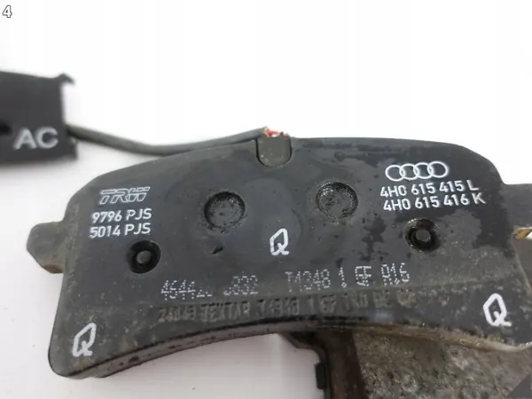 OEM 4H0615415L Takaosan keraamiset jarrupalat Audi RS7 image 5
