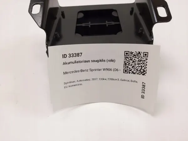 Mercedes-Benz Sprinter Pyrotechnische Klem OEM A0005405950 image 4