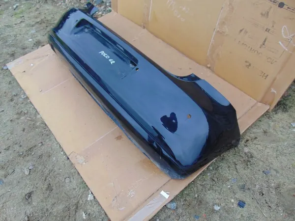 VW POLO V 6R 2009-2016 Paraurti Posteriore 6R6807421BK image 4