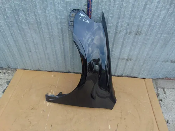 Vänster framskärm VW Golf VI 6 LC9X svart 08-16 image 6