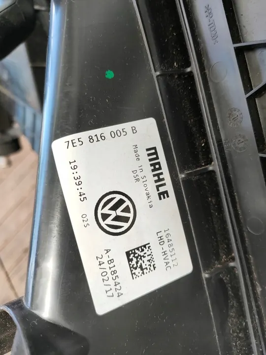 VW T6 Verwarming 7E5816005B 7E5820021A image 10