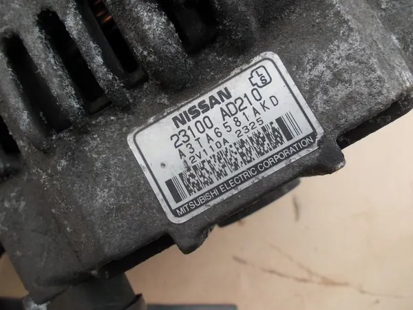 Vaihtovirtageneraattori Nissan Primera P12 2.2 DCI OEM 23100AD210 image 8