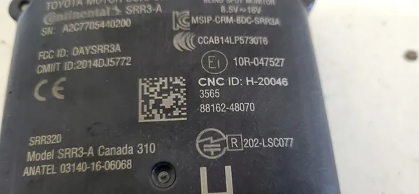 Module capteur angle mort OEM A2C7431800100 Lexus image 6