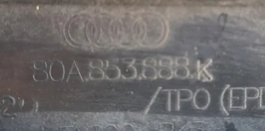 AUDI Q5 Front Right Wheel Arch Spoiler OE 80A853888K image 2