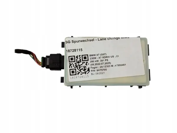 Module de surveillance d'angle mort BMW X7 G07 OEM 66325A45178 image 3