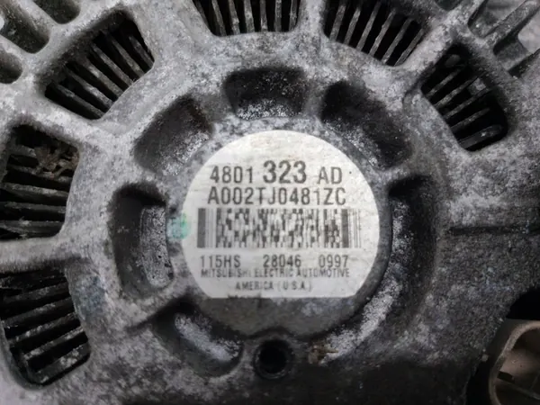 ALTERNATOR DODGE CALIBER 1.8 16V image 2