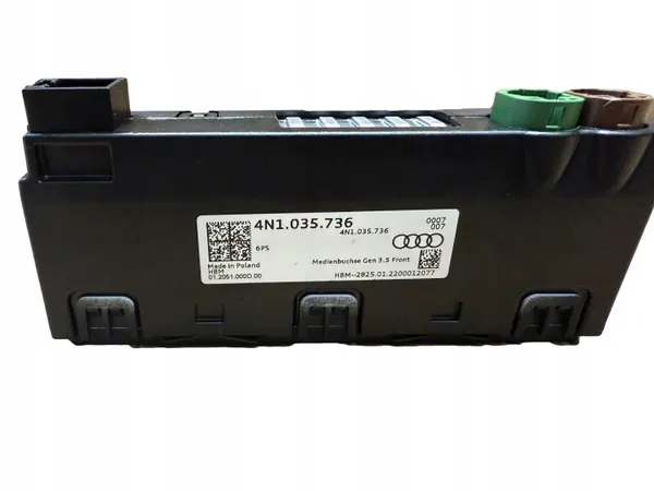 Audi USB-portti OEM 4N1035736 A6 A7 A8 Q7 Q8 image 3