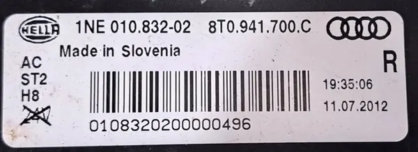 Farol de neblina direito dianteiro Audi A5 Lift image 4