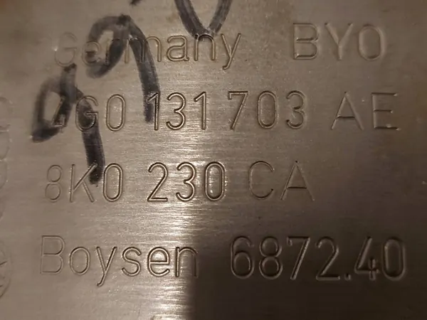 Catalizador Audi OE 4G0131703AE usado image 4