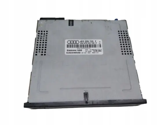 Trocador CD Audi OEM 4F0035729F - Usado image 3