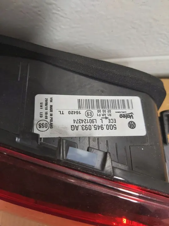 VW GOLF VII HB LIFT LUCES TRASERAS LED image 6