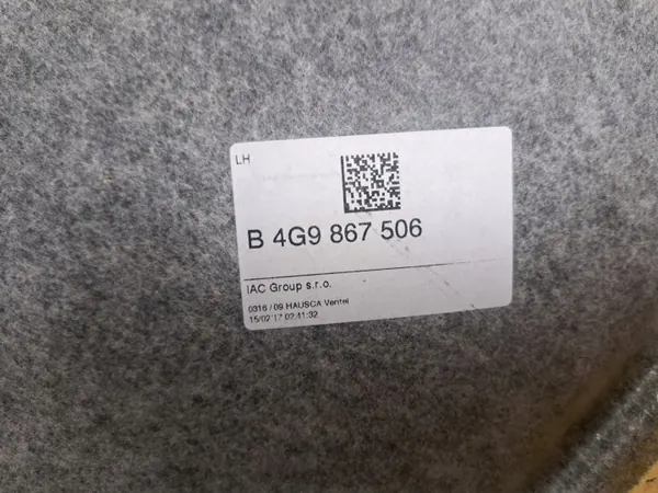 Gebrauchte Audi OE Dachhimmel 4G9867506K HF6 A6 C7 image 3