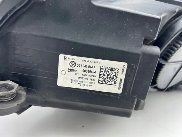 VW GOLF 7 VII GTI Farol Direito Xenon LED 5G1941044A image 6