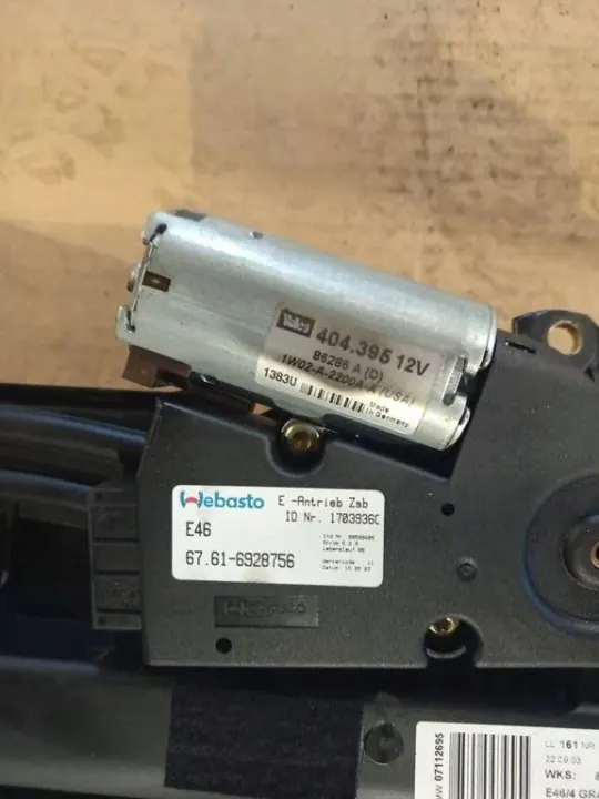 BMW taklucka OEM 07112695 för 3 TOURING E46 2004 image 5