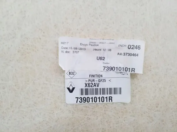 OEM 739010101R Plafonnier pour Renault Master III/IV image 3