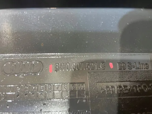 Audi A4 B9 8W 15-19 S-Line Bakspoiler image 9