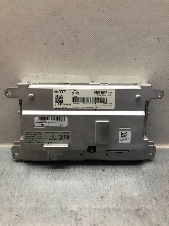 Audi A5 8T 12-15 Display OEM 8R0919604A image 7
