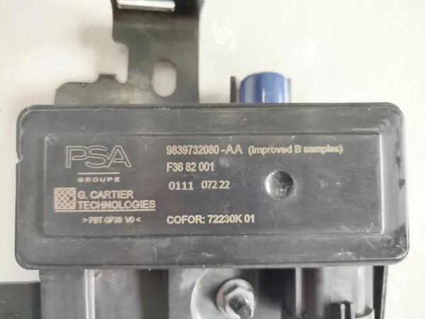 Módulo Resistência Carga Bateria Motor OEM 98397320 image 7