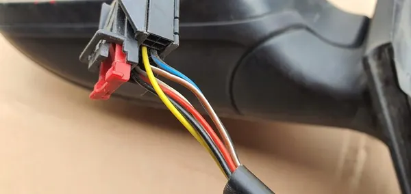 Audi A4 B8 Vänster Sidospegel Krom 6+2 Pin OEM image 4