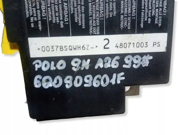 Sensor Airbag OEM 6Q0909601F - Volkswagen OE usado image 8